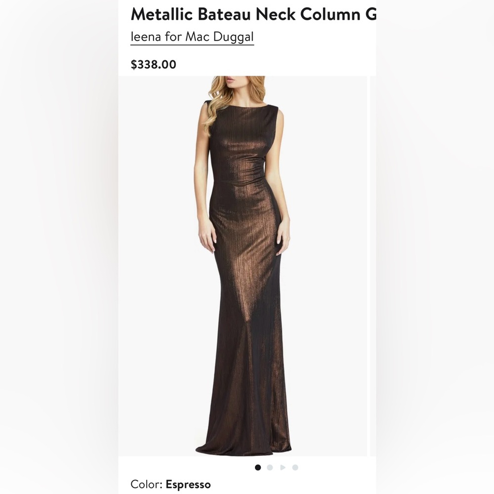 Mac Duggal gown